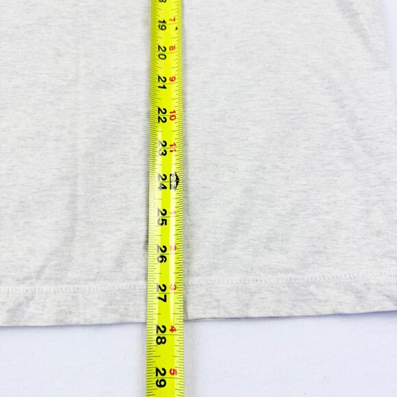 Eddie Bauer Men's Pullover Long Sleeve Grey Beige Henley Shirt Sz L 100% Cotton - Picture 9 of 9